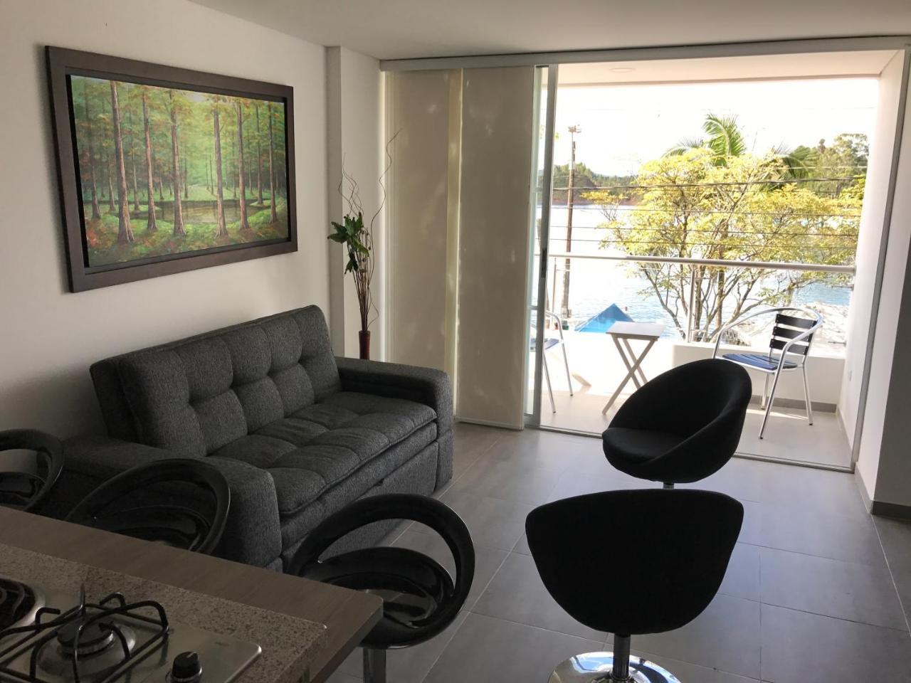 Aptos Vista Al Embalse, Frente Al Lago, Restaurantes, Bares Guatapé Pokój zdjęcie